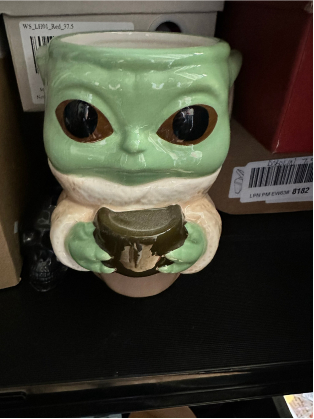 Star Wars Galerie The Child Grogu Ceramic Mug One Size Green Beige